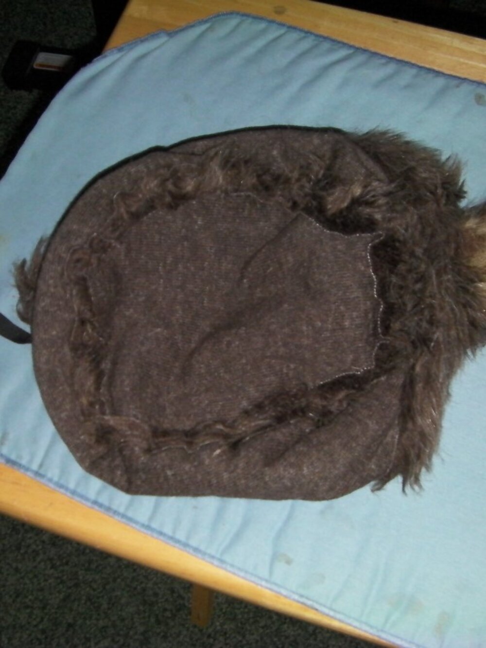 Coonskin Cap, Racoon Tail - Picture 2 of 7